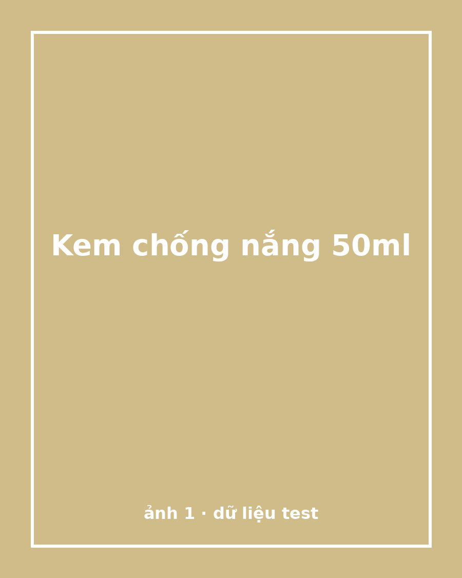 Kem chống nắng 50ml SPF50