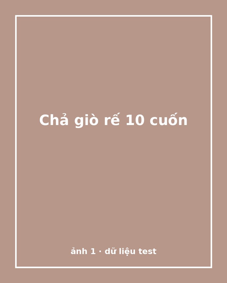 Chả giò rế 10 cuốn